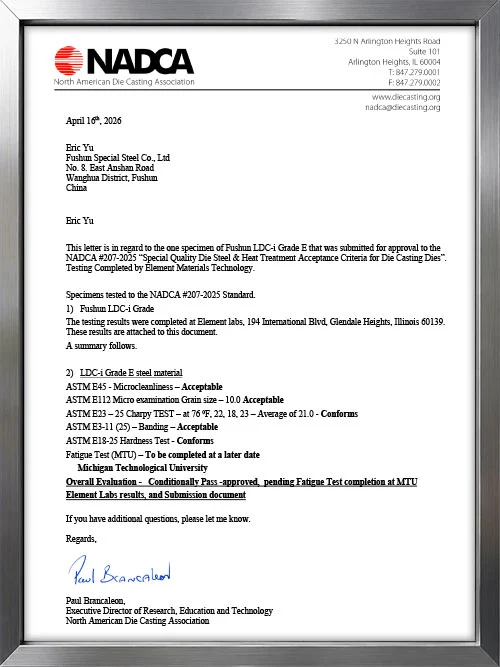 Fushun  LDC-i Grade E Approval 2025 r1